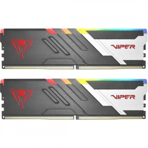 Оперативная память Patriot Memory Viper Venom RGB 64 ГБ (32 ГБ x 2 шт.) DDR5 6000 МГц DIMM CL30 (PVVR564G600C30K) 