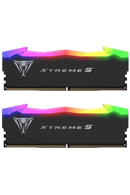 Оперативная память Patriot Memory Viper Xtreme 5 RGB 32 ГБ (16 ГБ x 2 шт.) DDR5 8000 МГц DIMM CL38 (PVXR532G80C38K) 