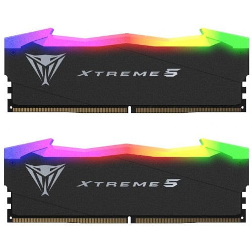 Оперативная память Patriot Memory Viper Xtreme 5 RGB 32 ГБ (16 ГБ x 2 шт.) DDR5 8000 МГц DIMM CL38 (PVXR532G80C38K) 
