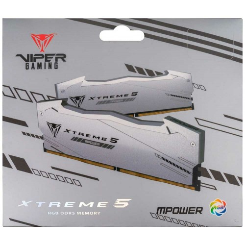 Оперативная память Patriot Memory Viper Xtreme 5 RGB 32 ГБ (16 ГБ x 2 шт.) DDR5 8000 МГц DIMM CL38 (PVXR532G80C38KM) 2