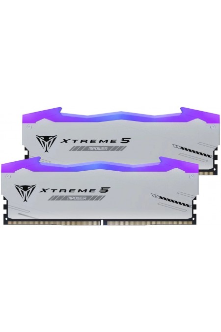 Оперативная память Patriot Memory Viper Xtreme 5 RGB 5 32 ГБ (16 ГБ x 2 шт.) DDR5 6400 МГц DIMM CL30 (PVXR532G64C32KM) 