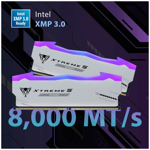 Оперативная память Patriot Memory Viper Xtreme RGB 5 32 ГБ (16 ГБ x 2 шт.) DDR5 6000 МГц DIMM CL30 (PVXR532G60C30KM) 