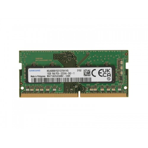 Оперативная память Samsung 16 ГБ DDR4 3200 МГц SODIMM CL22 (M471A2G43AB2-CWE) 1