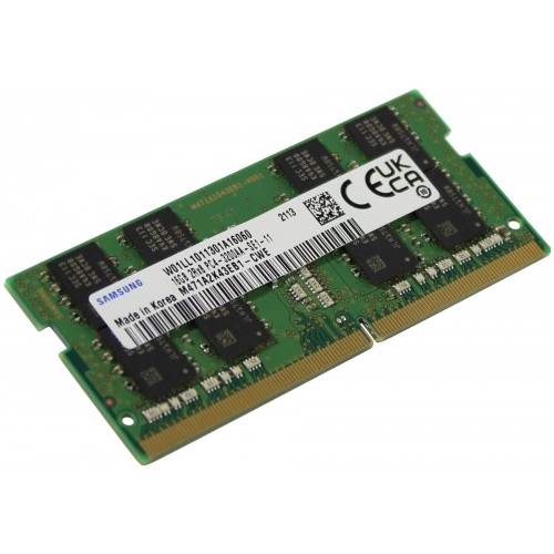 Оперативная память Samsung 16 ГБ DDR4 3200 МГц SODIMM CL22 ...