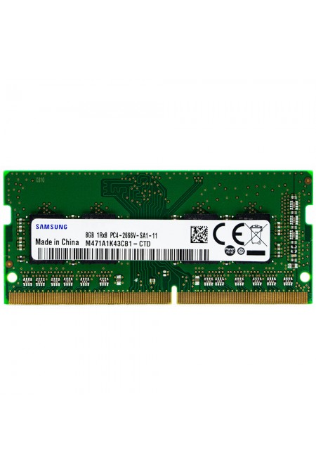 Оперативная память Samsung 8 ГБ DDR4 2666 МГц SODIMM CL19 (M471A1K43CB1-CTD) 