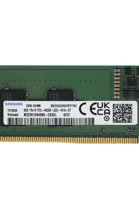 Оперативная память Samsung 8 ГБ DDR5 4800 МГц DIMM CL40 (M323R1GB4BB0-CQK) 4