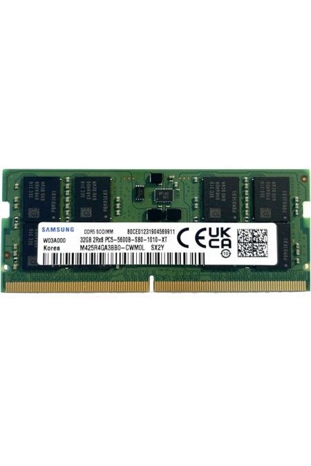 Оперативная память Samsung Electronics 32 ГБ DDR5 5600 МГц SODIMM CL46 (M425R4GA3BB0-CWM) 1