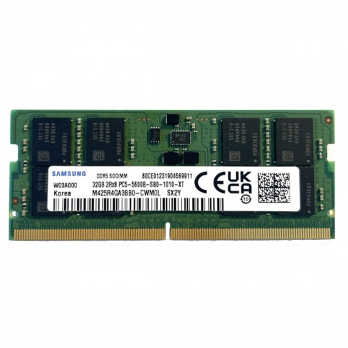 Оперативная память Samsung Electronics 32 ГБ DDR5 5600 МГц SODIMM CL46 (M425R4GA3BB0-CWM) 2