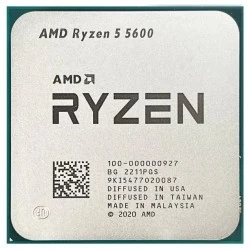 Процессор AMD Ryzen 5 5600 AM4 (100-100000927) (6 x 3500 МГц), OEM