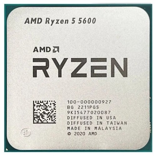 Процессор AMD Ryzen 5 5600 AM4 (100-100000927) (6 x 3500 МГц), OEM 