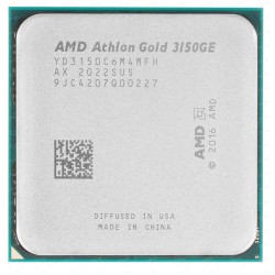 Процессор AMD Athlon Gold 3150GE (YD3150C6M4MFH) (AM4/4 x 3300 МГц), OEM