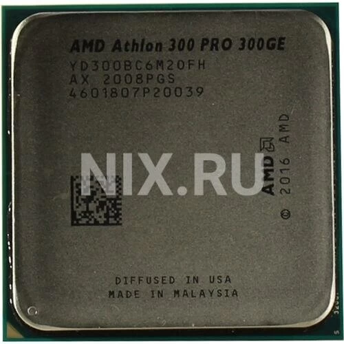 Процессор AMD Athlon PRO 300GE (YD300BC6M2OFH), OEM 3