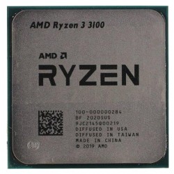 Процессор AMD Ryzen 3 3100 (AM4, 4 x 3600 МГц) (100-000000284), OEM