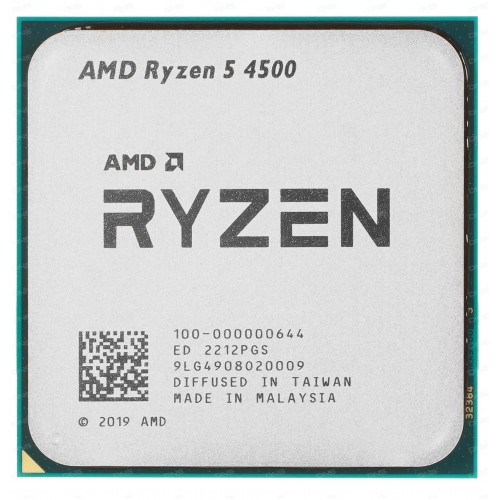 Процессор AMD Ryzen 5 4500 (100-000000644) (AM4, 6 x 3600 МГц), OEM 