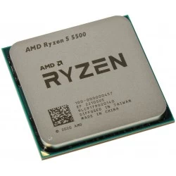 Процессор AMD Ryzen 5 5500 (100-000000457) (AM4, 6 x 3600 МГц), OEM