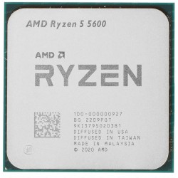 Процессор AMD Ryzen 5 5600 AM4 (100-100000927) (6 x 3500 МГц), OEM