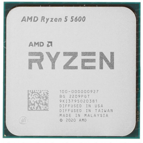 Процессор AMD Ryzen 5 5600 AM4 (100-100000927) (6 x 3500 МГц), OEM 