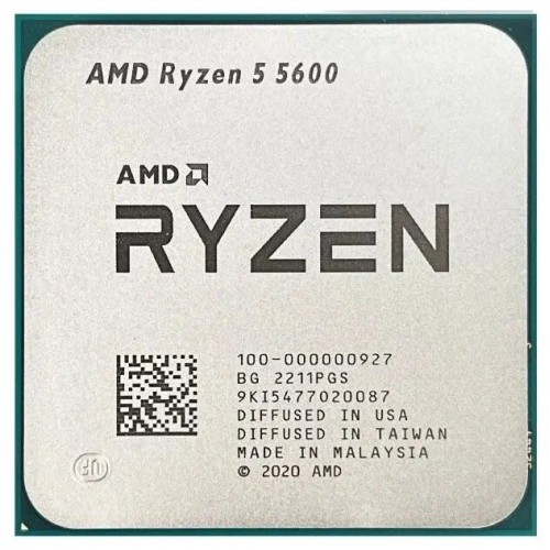 Процессор AMD Ryzen 5 5600 AM4 (100-100000927) (6 x 3500 МГц), OEM 1