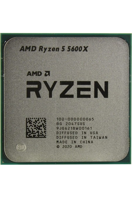 Процессор AMD Ryzen 5 5600X (100-000000065) (AM4, 6 x 3700 МГц), OEM 