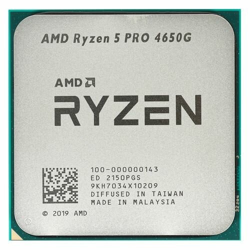 Процессор AMD Ryzen 5 PRO 4650G (100-000000143) (AM4, 6 x 3700 МГц), OEM 