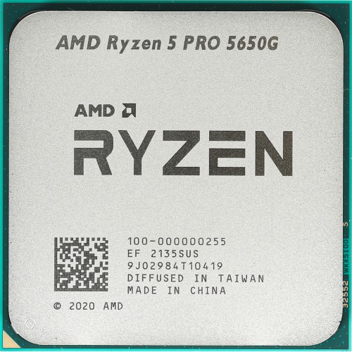 Процессор AMD Ryzen 5 PRO 5650G 7 x 3900 МГц (100-000000255), OEM 9