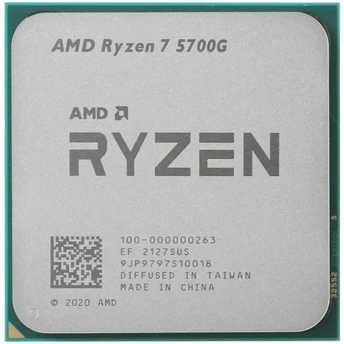 Процессор AMD Ryzen 7 5700G (100-000000263) (AM4, 8 x 3800 МГц), OEM 