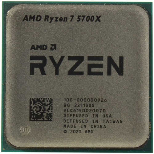 Процессор AMD Ryzen 7 5700X (100-000000926) (AM4, 8 x 3400 МГц), OEM 1