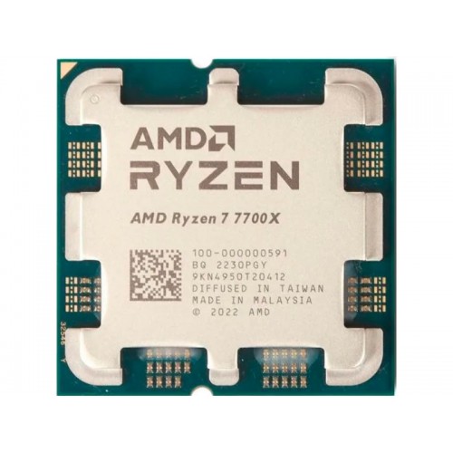 Процессор AMD Ryzen 7 7700X (100-000000591) (AM5, 8 x 4500 МГц), OEM 