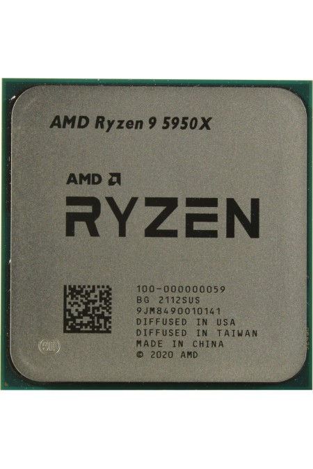 Процессор AMD Ryzen 9 5950X (100-100000059WOF) (AM4, 16 x 3400 МГц), BOX 8