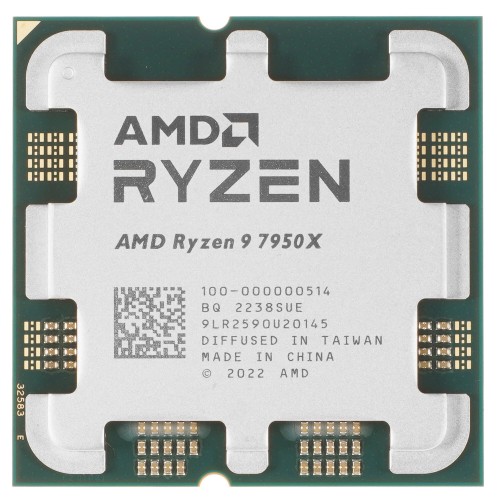 Процессор AMD Ryzen 9 7950X (100-000000514) (AM5, 16 x 4500 МГц), OEM 