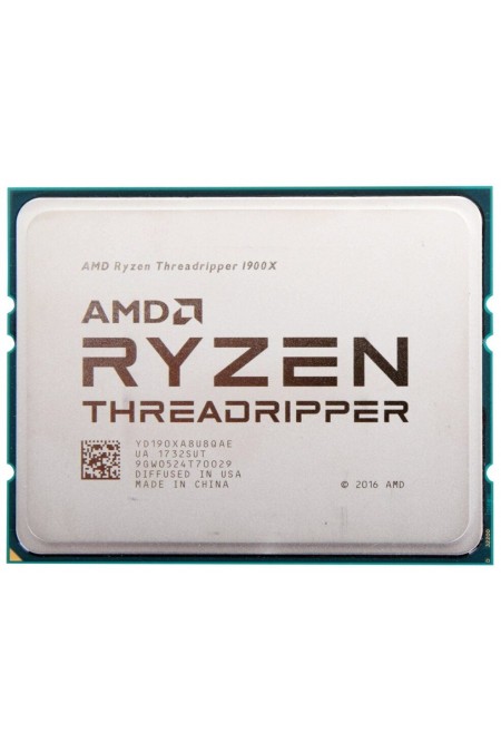 Процессор AMD Ryzen Threadripper 1900X TR4, 8 x 3800 МГц (YD190XA8U8QAE), OEM 