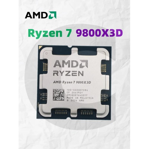 Процессор AMD Ryzen X8 9800X3D SAM5 8 x 4700 МГц (100-000001084), OEM 1