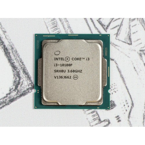 Процессор Intel Core i3-10100F LGA1200 (CM8070104291318S) (4 x 3600 МГц), OEM 9