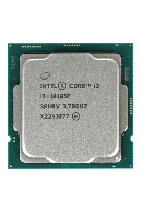 Процессор Intel Core i3-10105F LGA1200 (CM8070104291323S) (4 x 3700 МГц), OEM 1