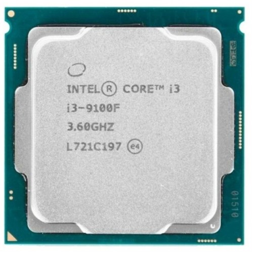 Процессор Intel Core i3 9100F LGA1151v2, 4 x 3600 МГц (CM8068403377321), OEM 