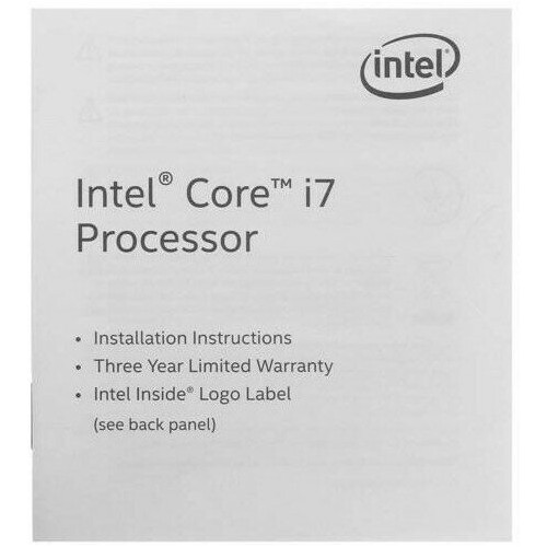 Процессор Intel Core i7-9700 LGA1151 (CM8068403874521S) (v2, 8 x 3000 МГц), OEM 6