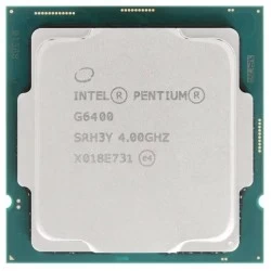Процессор Intel Pentium Gold G6400 LGA1200 (CM8070104291810S) (2 x 4000 МГц), OEM