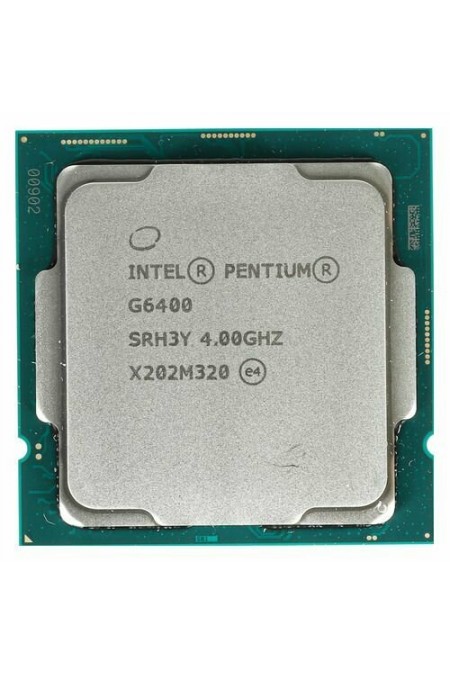 Процессор Intel Pentium Gold G6400 LGA1200 (CM8070104291810S) (2 x 4000 МГц), OEM 