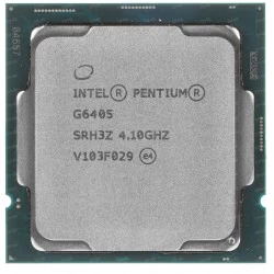 Процессор Intel Pentium Gold G6405 LGA1200 (CM8070104291811S) (2 x 4100 МГц), OEM