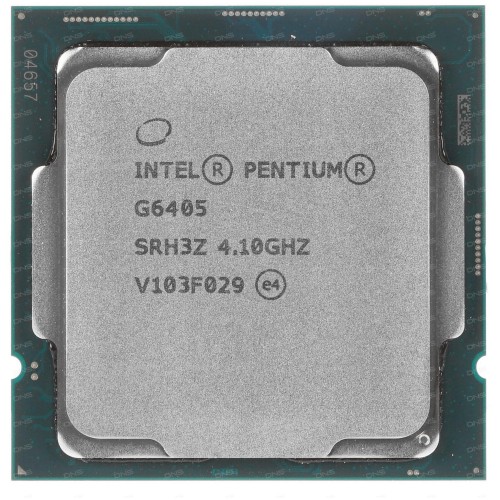 Процессор Intel Pentium Gold G6405 LGA1200 (CM8070104291811S) (2 x 4100 МГц), OEM 