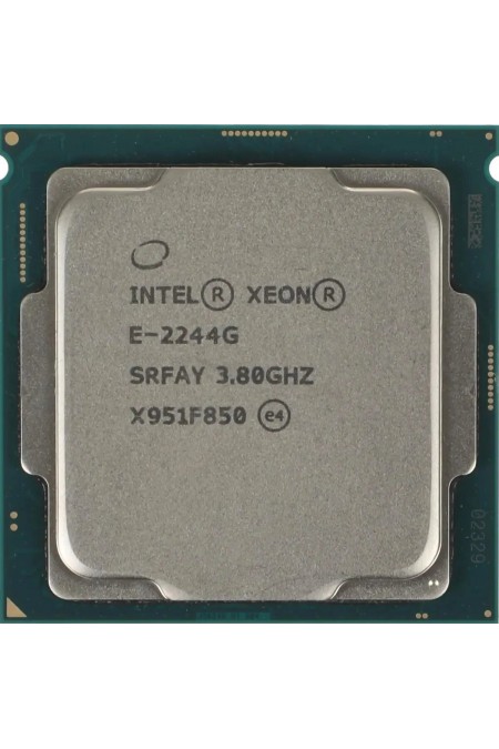 Процессор Intel Xeon E-2244G LGA1151 (CM8068404175105S) (v2, 4 x 3800 МГц), OEM 