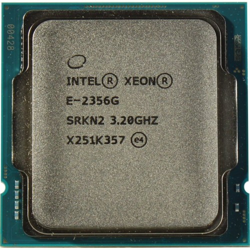 Процессор Intel Xeon E-2356G LGA 1200, 6 x 3200 МГц (CM8070804495016), OEM 