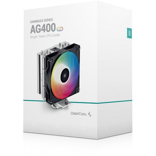 Вентилятор для процессора Deepcool AG400 LED (R-AG400-BKLNMC-G-1) (черный) 