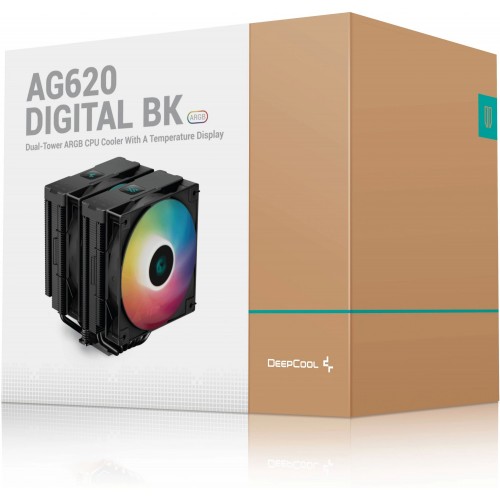 Вентилятор для процессора Deepcool AG620 DIGITAL BK ARGB (R-AG620-BKADMN-G-2) (черный) 9