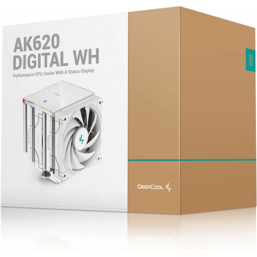 Вентилятор для процессора Deepcool AK620 Digital (R-AK620-WHADMN-G) (белый) 9