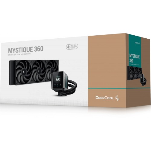 Система водяного охлаждения Deepcool Mystique 360 ARGB (R-LX750-BKADSNC-G-1) (черный) 5