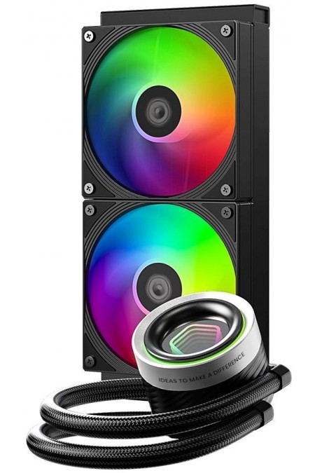 Система водяного охлаждения ID-Cooling FX240 Inf ARGB (черный) 1