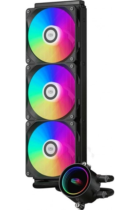 Система водяного охлаждения PcCooler DA360 BK ARGB (DA360-BKAWXX-GL) (черный) 