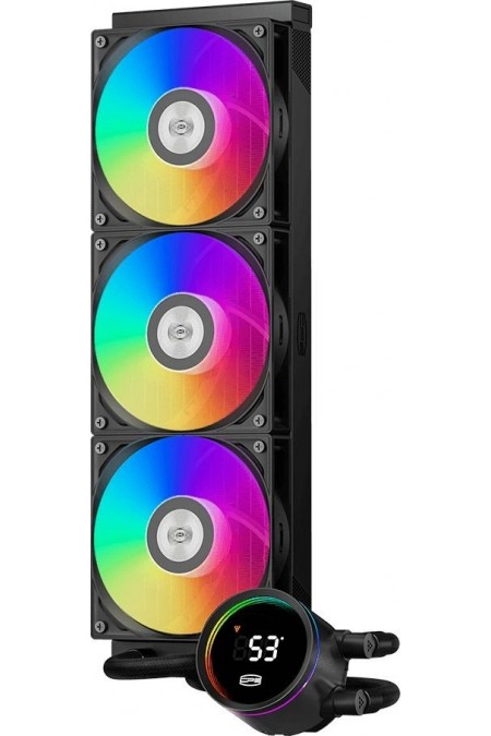 Система водяного охлаждения PcCooler DA360 Pro Digital BK ARGB (DA360PRO-BKAWXL-GL) (черный) 
