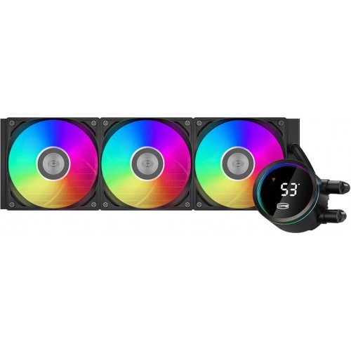 Система водяного охлаждения PcCooler DA360 Pro Digital BK ARGB (DA360PRO-BKAWXL-GL) (черный) 6